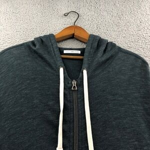 James Perse Standard Hoodie Mens 3 Large Green Heather Vintage French Terry